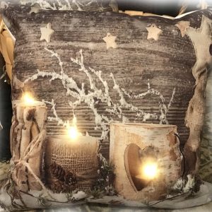 Winter Lighted Cushions